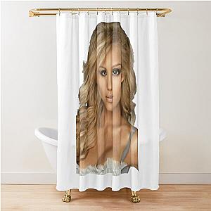 Mens Day Gift Jessica Alba Gifts Music Fans Shower Curtain