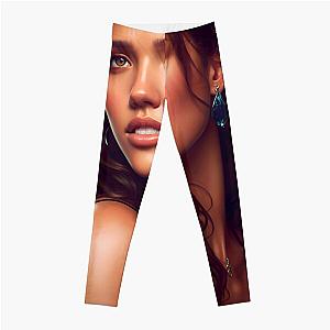 Jessica Alba Digital Fan Art Leggings