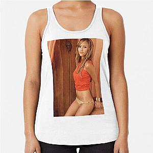 Jessica Alba Vintage Racerback Tank Top