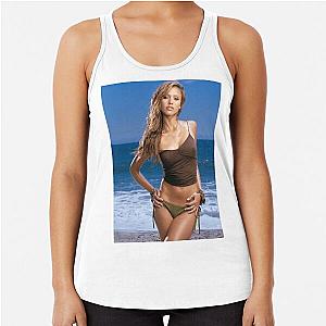 Jessica Alba Actress Racer Tank Top
