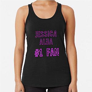 Jessica Alba fan Racerback Tank Top