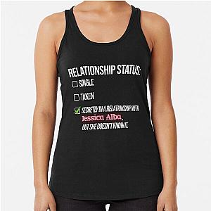 Relationship with Jessica Alba Racer Back Tank Top