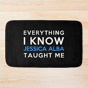 Everything I Know Jessica Alba Bath Mat
