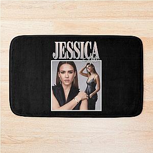 Gifts for Men Women My Favorite Jessica Alba Retro Graphic Bath Mat