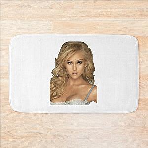 Mens Day Gift Jessica Alba Music Fans Bath Mat
