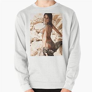 Jessica Alba Aesthetic Pullover Sweater