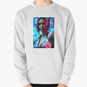Cyberpunk Jessica Alba Sweatshirt