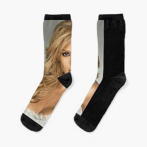 Mens Day Gift Jessica Alba Music Fans Socks