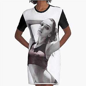 Jessica Alba American Actress T-Shirt Dress