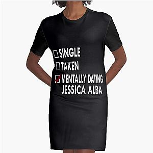 Dating Jessica Alba T-Shirt Dress