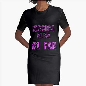 Jessica Alba fan Graphic T Shirt Dress