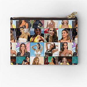 Jessica Alba Zipper Pouch