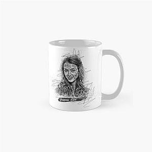 Jessica Alba Abstract Art Sketch Classic Mug