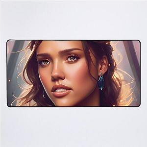 Jessica Alba Digital Fan Art Desk