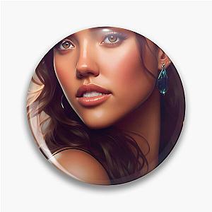 Jessica Alba Fan Art Pin