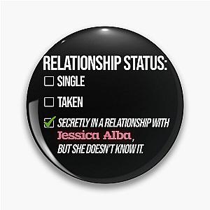 Relationship with Jessica Alba Pin