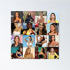 Jessica Alba Collage Poster