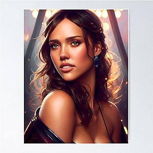 Jessica Alba Fan Art Poster