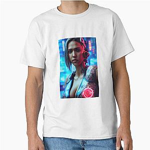 Cyberpunk Classic T-Shirt Jessica Alba