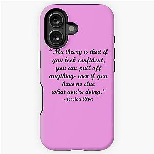 Theory about Confidence iPhone Case