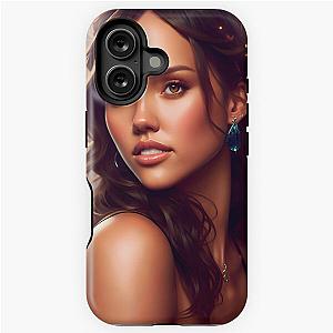 Jessica Alba Digital Fan Art iPhone Case