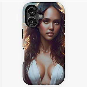Jessica Alba Digital Fan Art iPhone Tough Case