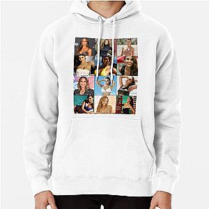 Jessica Alba Collage Pullover Hoodie