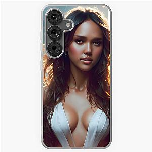 Jessica Alba Digital Fan Art Samsung Galaxy Soft Case