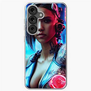Cyberpunk Jessica Alba Samsung Galaxy Case