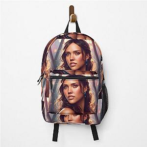 Jessica Alba Fan Art Backpack