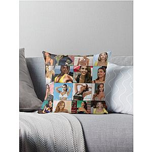 Jessica Alba Photo Throw Pillow