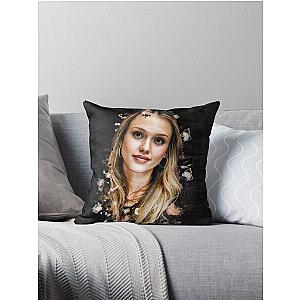 Jessica Alba Throw Pillow