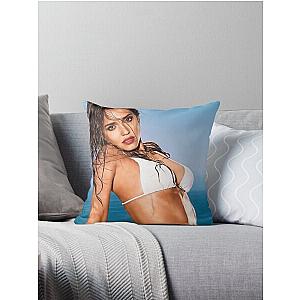 Jessica Alba Pretty Throw Pillow