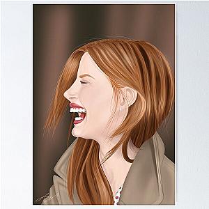 Jessica Chastain Portrait Poster