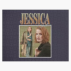 Music Vintage Jessica Chastain Gift Music Fans Jigsaw Puzzle