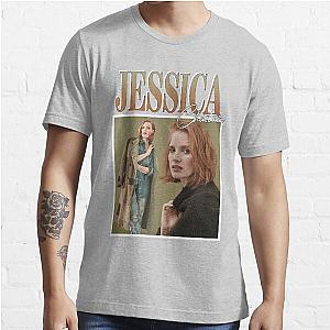 Music Vintage Jessica Chastain Gift Music Fans Essential T-Shirt