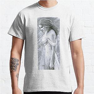 Jessica Chastain Charcoal Sketch Classic T-Shirt