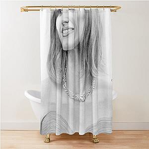 Jessica Chastain Portrait Shower Curtain