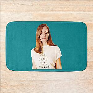 Feminist Jessica Chastain Bath Mat