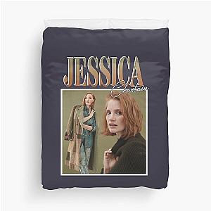 Music Vintage Jessica Chastain Gift Music Fans Duvet Cover