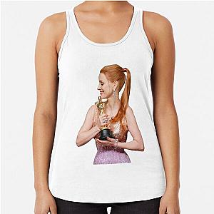 JESSICA CHASTAIN : OSCAR WINNER  Racerback Tank Top