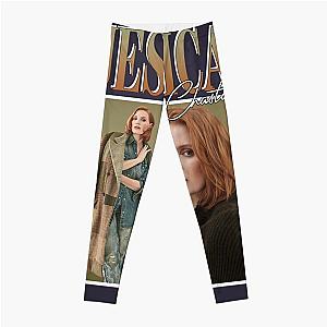 Music Vintage Jessica Chastain Gift Music Fans Leggings