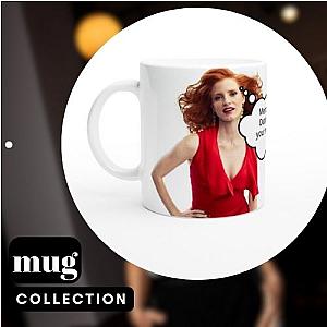 Jessica Chastain Mugs