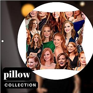 Jessica Chastain Pillows