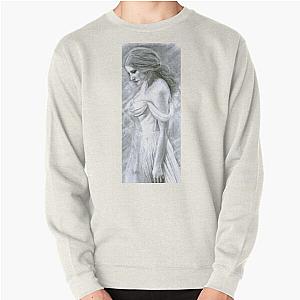 Jessica Chastain Charcoal Sketch Pullover Sweatshirt