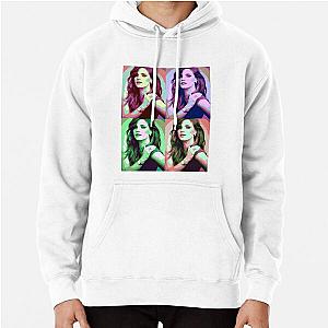 Jessica Chastain Pop Art Pullover Hoodie