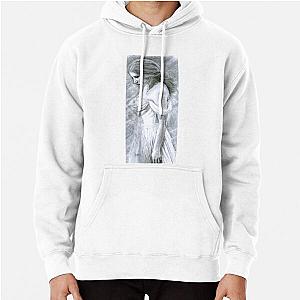 Jessica Chastain Charcoal Sketch Pullover Hoodie