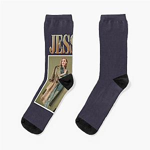 Music Vintage Jessica Chastain Gift Music Fans Socks