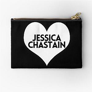 Love Jessica Chastain Zipper Pouch