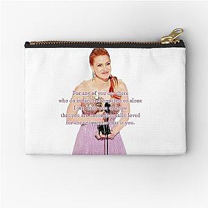 Jessica Chastain - Uniquely Loved  Zipper Pouch